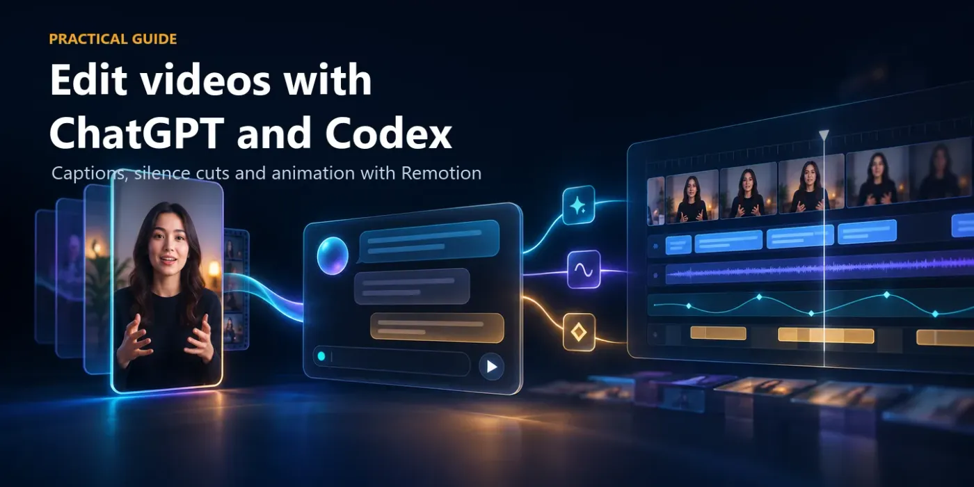 How to edit videos with ChatGPT Codex and Remotion