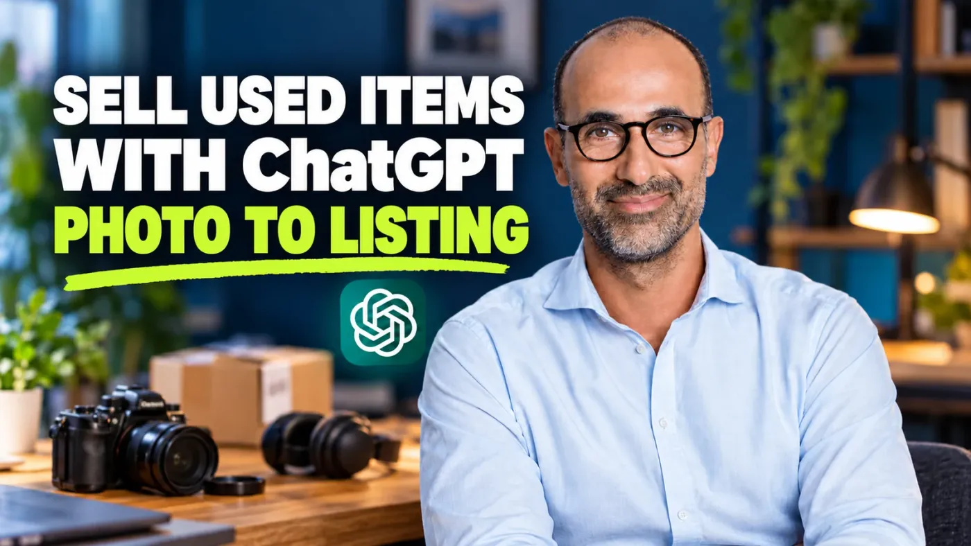 Sell Used Items with ChatGPT: Pricing, Listings and Buyer Replies