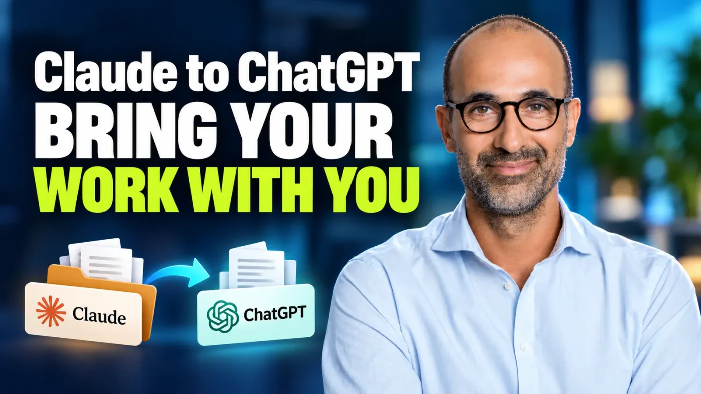 Switch from Claude to ChatGPT with your preferences and projects