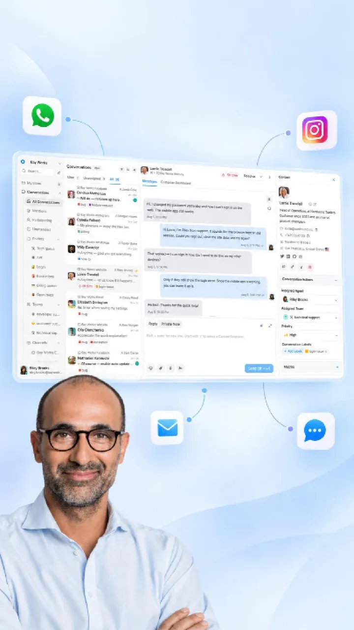 Conversations and customer context from the Connecting demo cover